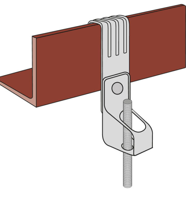 Hanger Clip with Threaded Rod Hanger – Ronbar