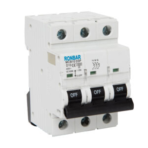 3 Pole MCB 10kA Rated Type D