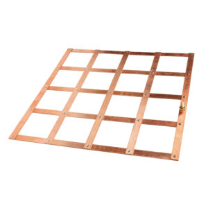 Lattice Copper Earth Plates