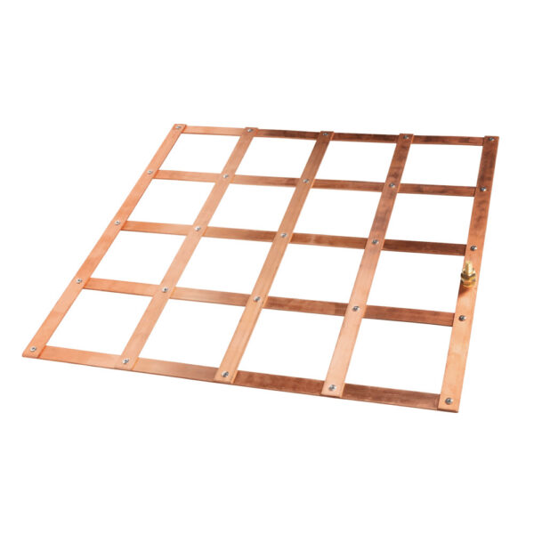 Lattice Copper Earth Plates