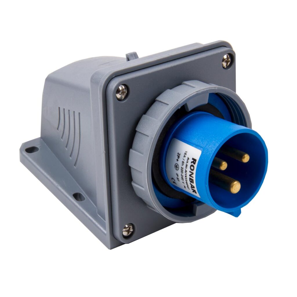240V Surface Mount Appliance Inlet