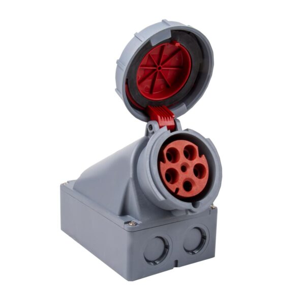 Wall Socket 415V IP67 63 Amp