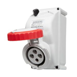 Wall-mounted interlocked sockets