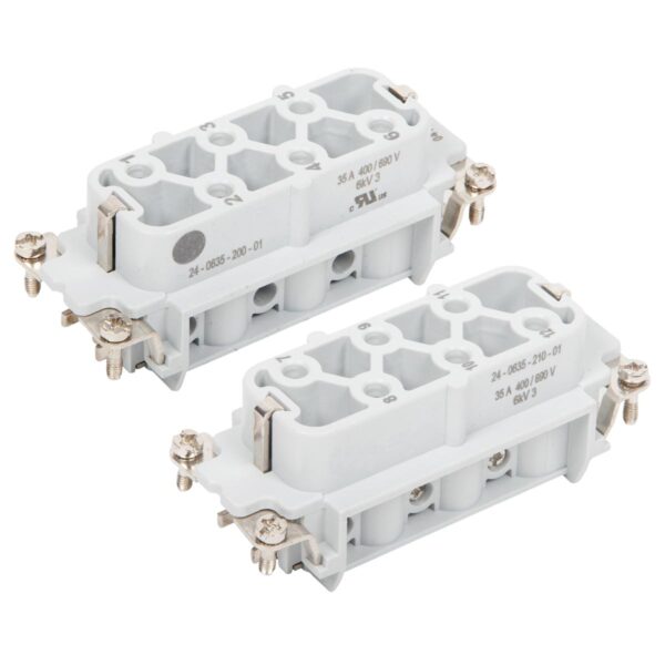 12x35A Female Insert Screw Terminal