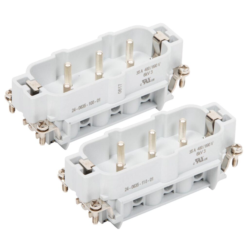 12x35A Male Insert Screw Terminal