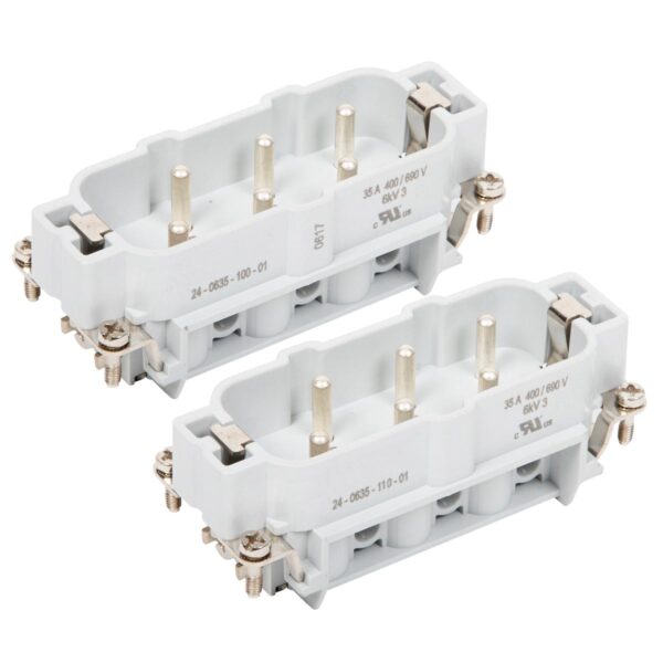 12x35A Male Insert Screw Terminal