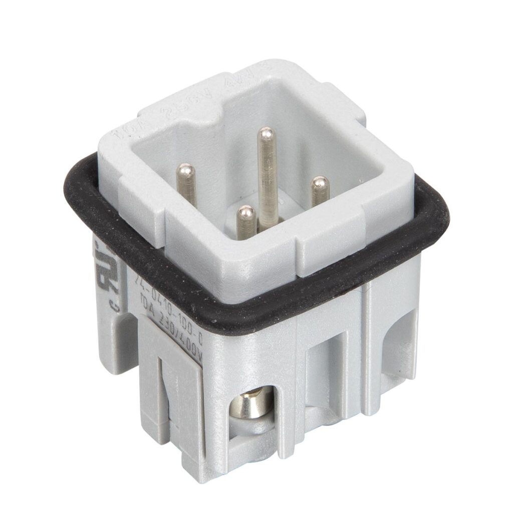 4x10A Male Insert Screw Terminal