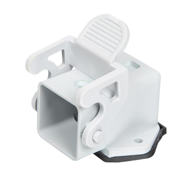 Plastic Angled Housing For Bulkhead Mounting