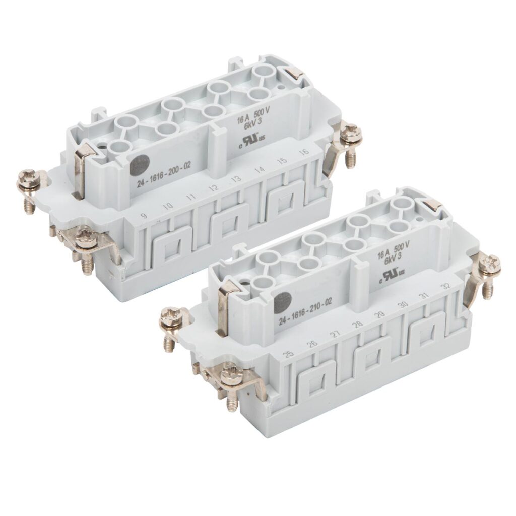 32x16A Female Insert Spring Connection