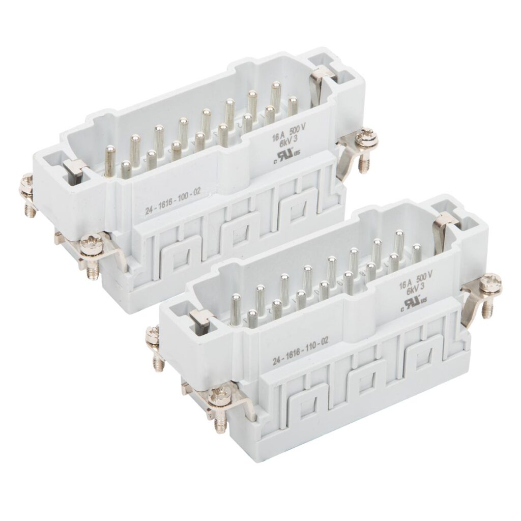 32x16A Male Insert Spring Connection