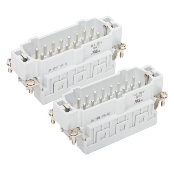 32x16A Male Insert Spring Connection