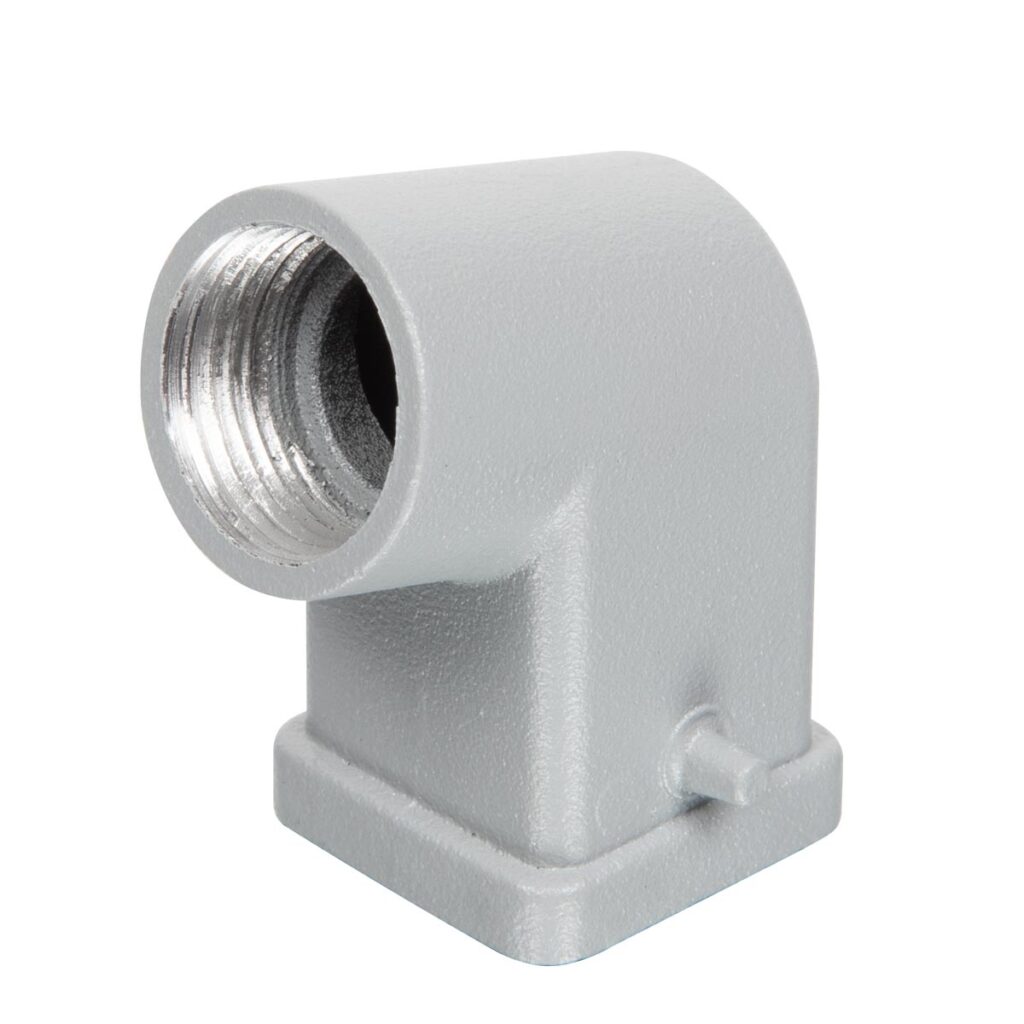 Metal Hood With Male Insert Angled