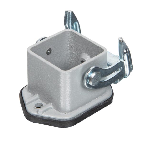 Metal Housing With Female Insert Bulkhead Mounting
