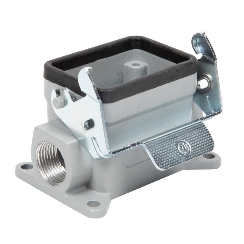 Surface Mount Housing For Female Insert With Double Entry