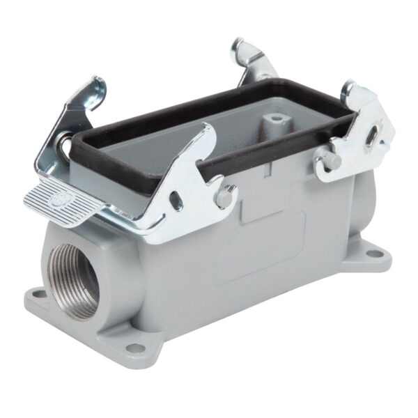 Surface Mount Housing For Female Insert With Double Entry 24-1616-61-06