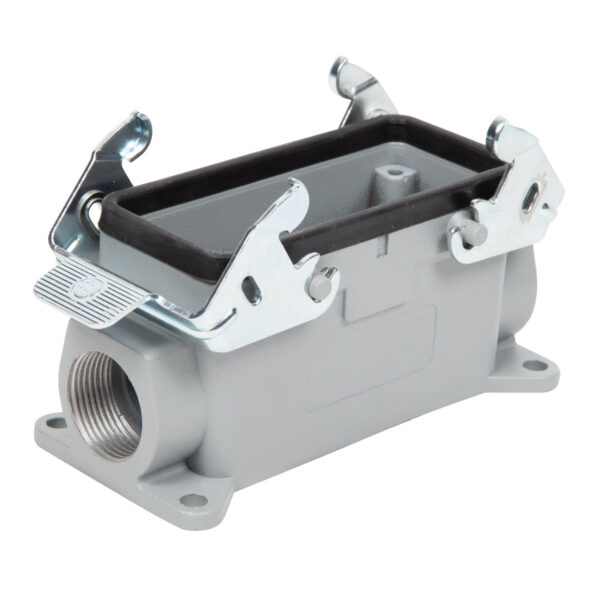 Surface Mount Housing For Female Insert With Single Entry 24-1016-60-06