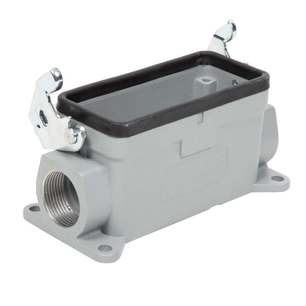 Surface Mount Housing For Female Insert and Double Entry 24-1616-63-06