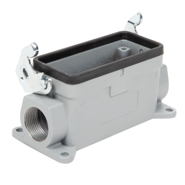 Surface Mount Housing For Female Insert With Single Entry 24-1016-66-06