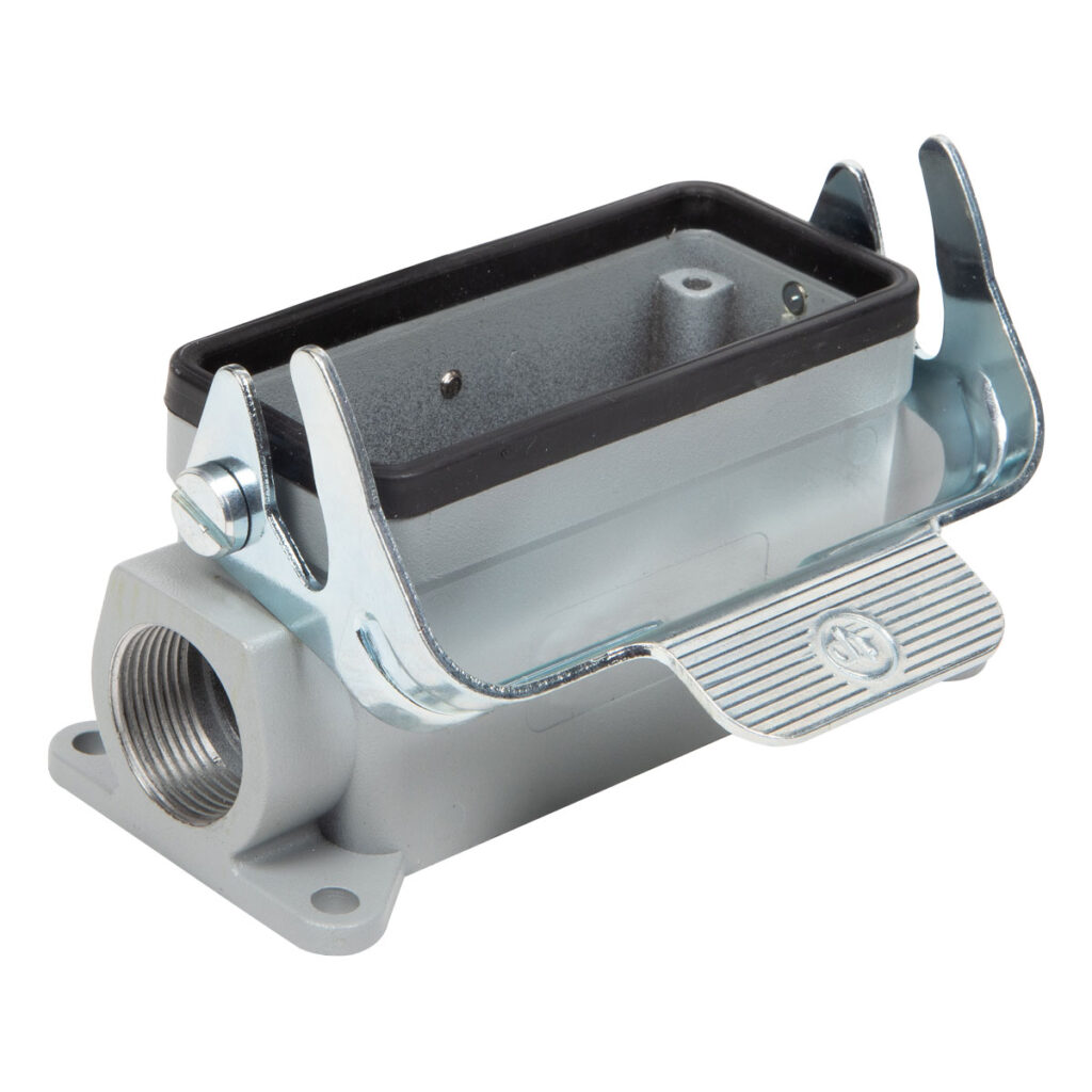Surface Mount Housing For Female Insert With Double Entry 24-1016-70-06
