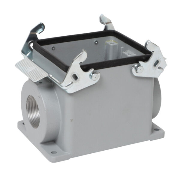Surface Mount Housing For Female Insert with Double Entry 24-3216-61-06