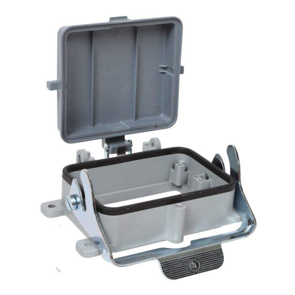 Bulkhead Mount Housing For Female Insert With Cover 24-4816-47-06000