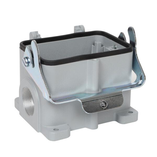 Surface Mount Housing For Female Insert and Double Entry 24-4816-70-06