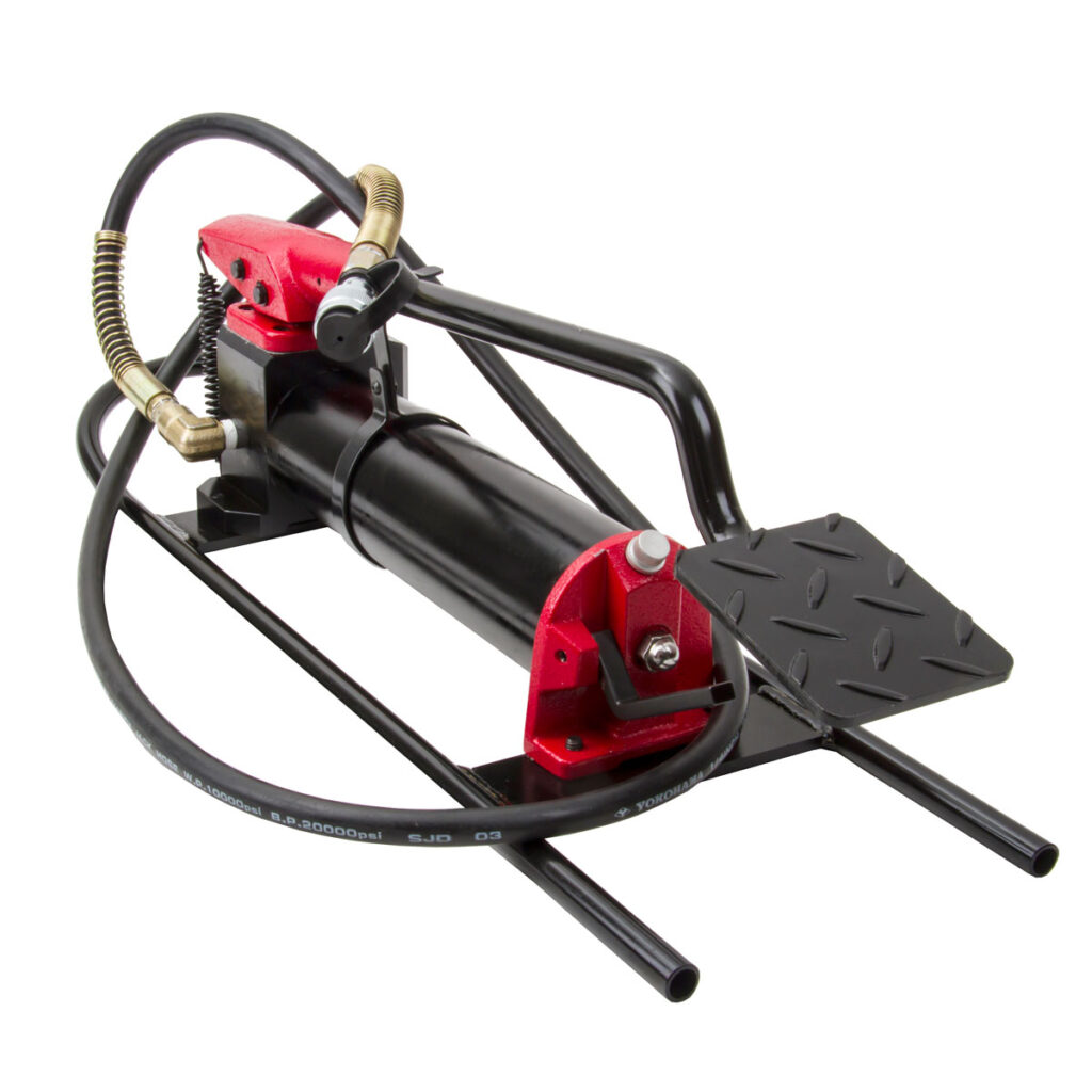Hydraulic foot pump