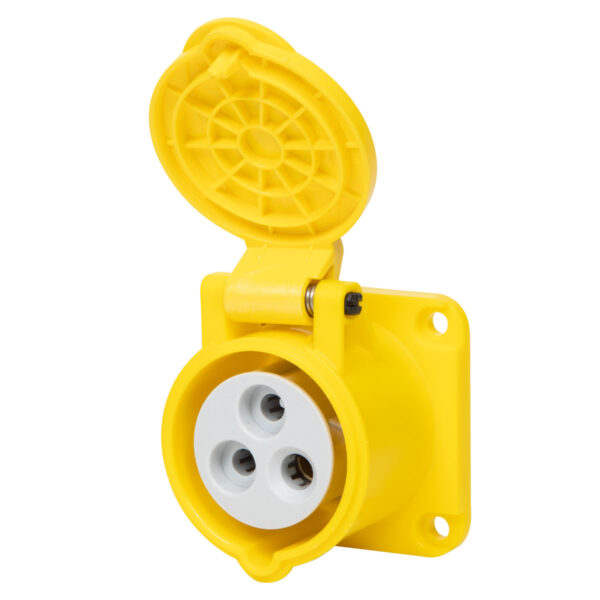 Panel Mount Socket Outlet 110V IP44
