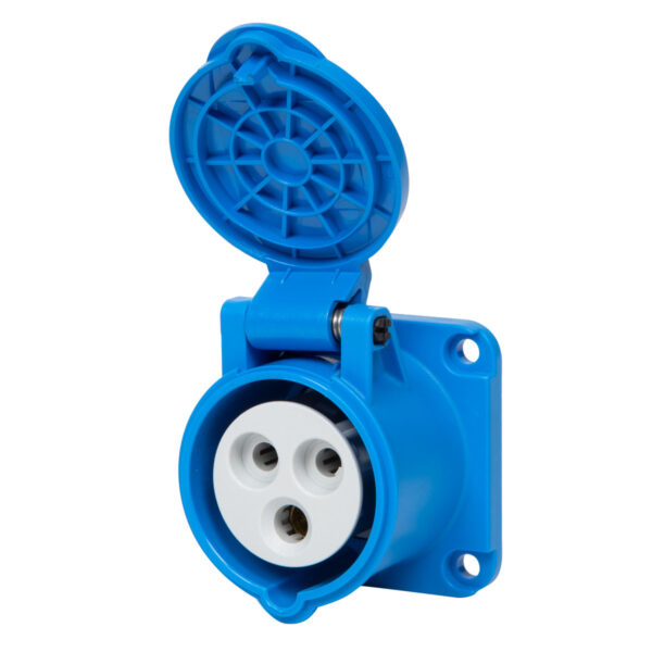 Panel Mount Socket Outlet 240V IP44