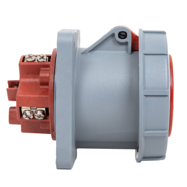 Panel Mount Socket Outlet 415V 63 Amp IP67 - Image 2